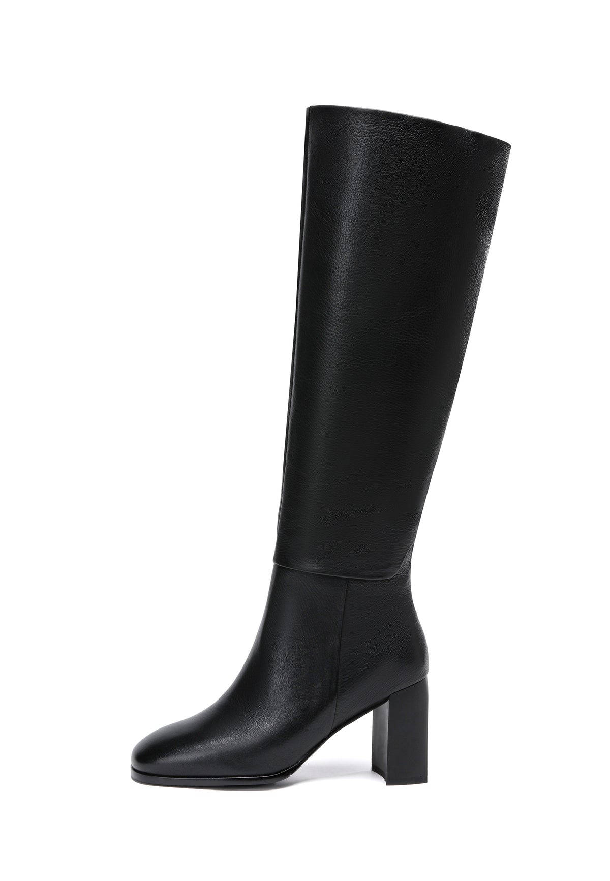 Knee-High Block Heel Boots