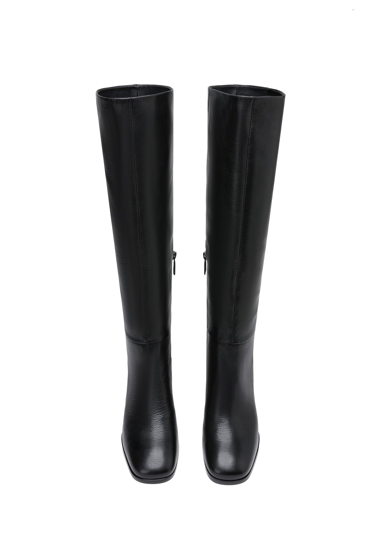 Knee-High Block Heel Boots