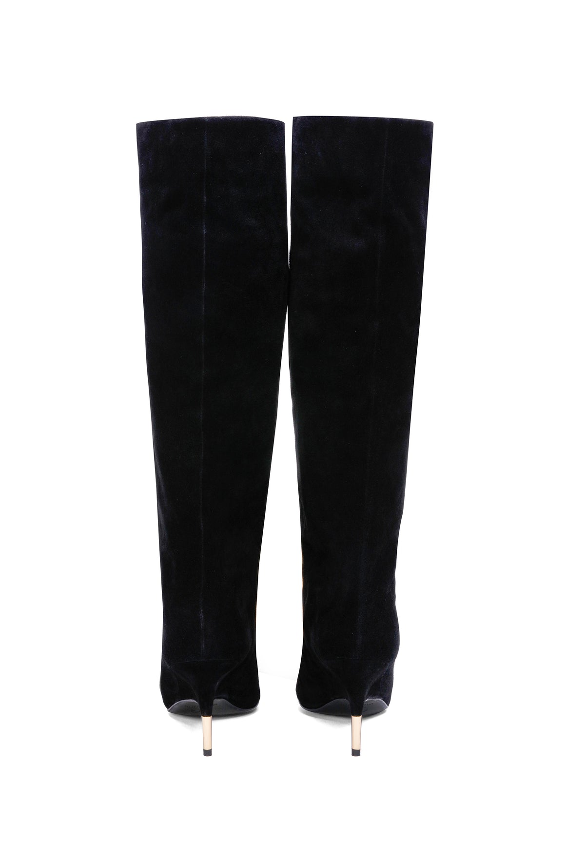 Noir Elegance knæhøje støvler – Sort