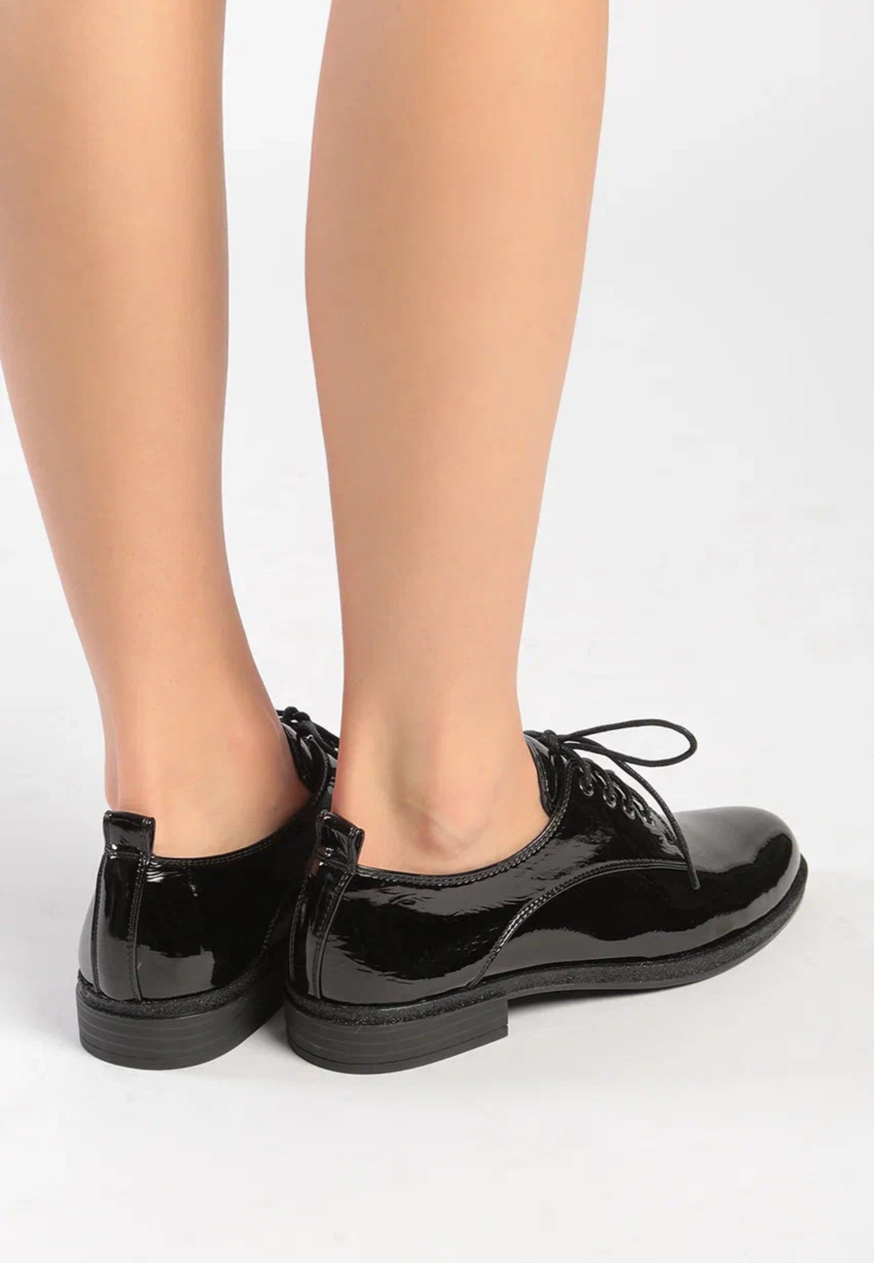 Patent Leather Oxford Shoes