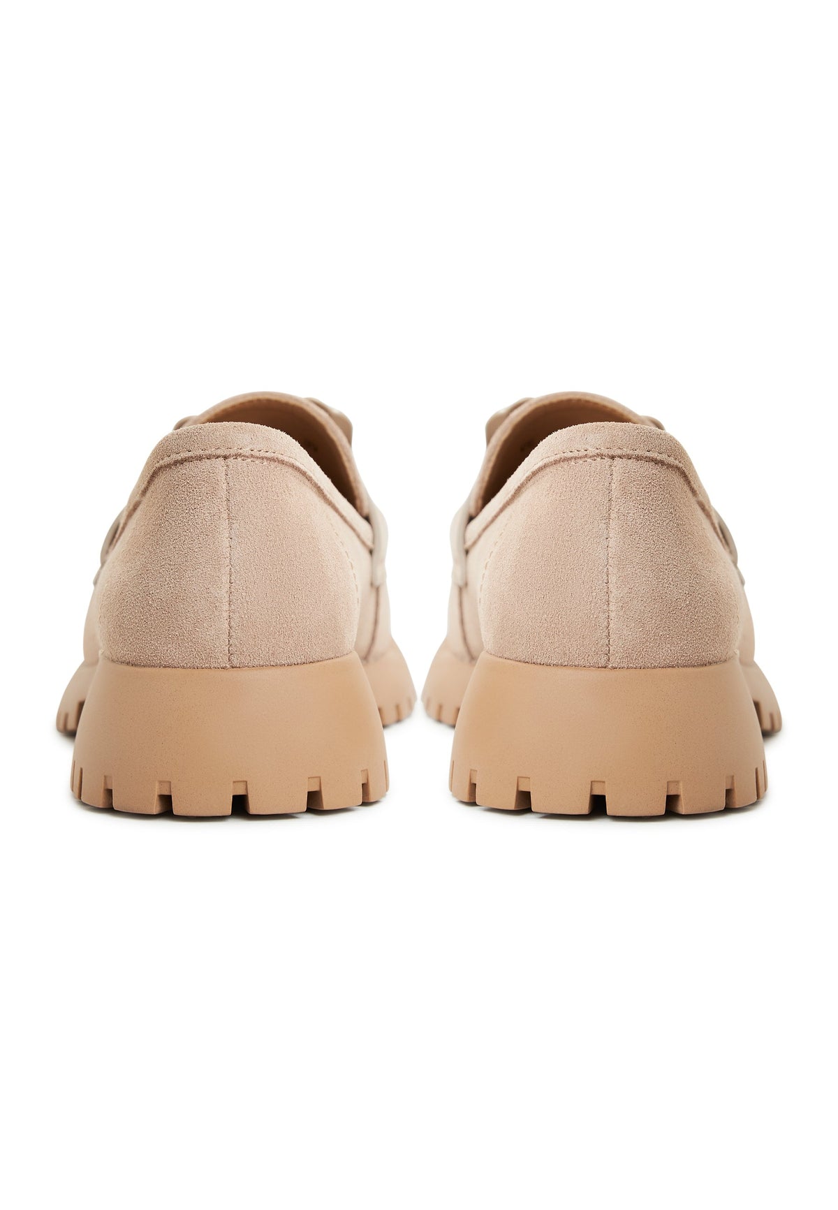 Platform loafers Jenny – Beige