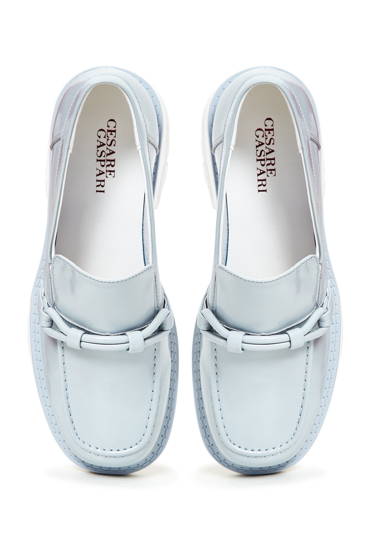 Block Heels Loafers - Cesare Gaspari - Loafers