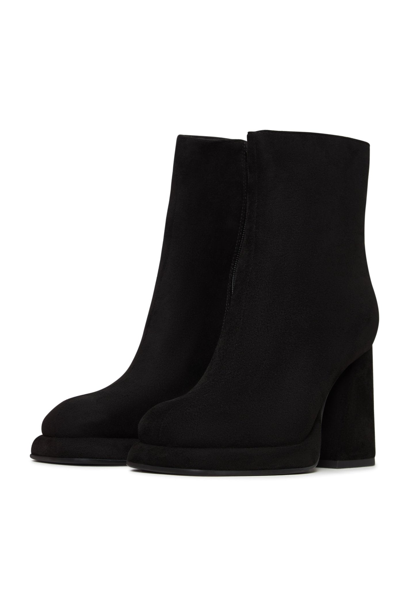 Casual Block Heel Ankle Boots - Cesare Gaspari - Ankle Boots