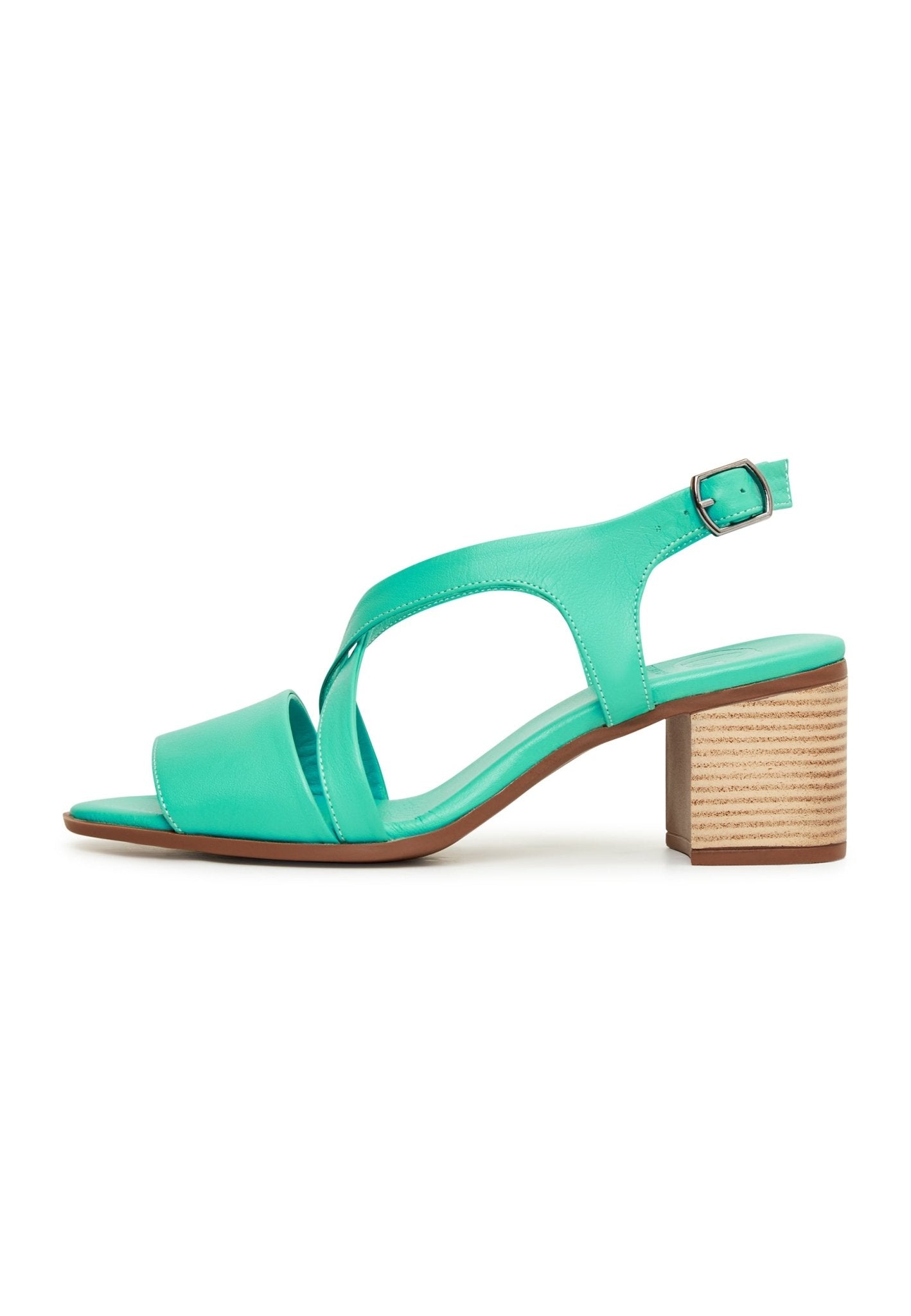 Casual Block Heel Sandals - Cesare Gaspari - Sandals