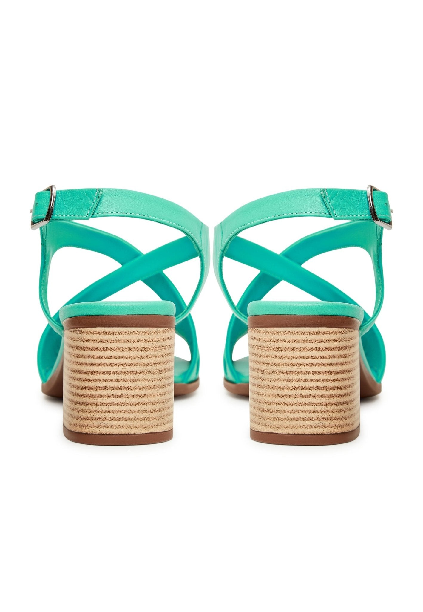 Casual Block Heel Sandals - Cesare Gaspari - Sandals