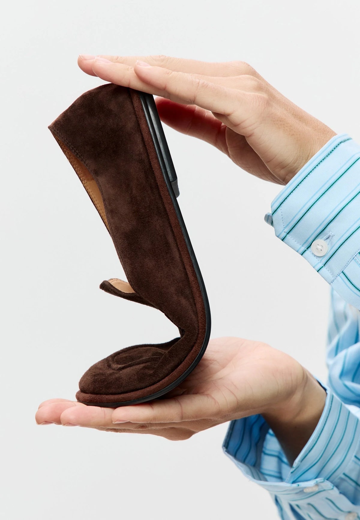 Soft Step Suede Loafers – Brown