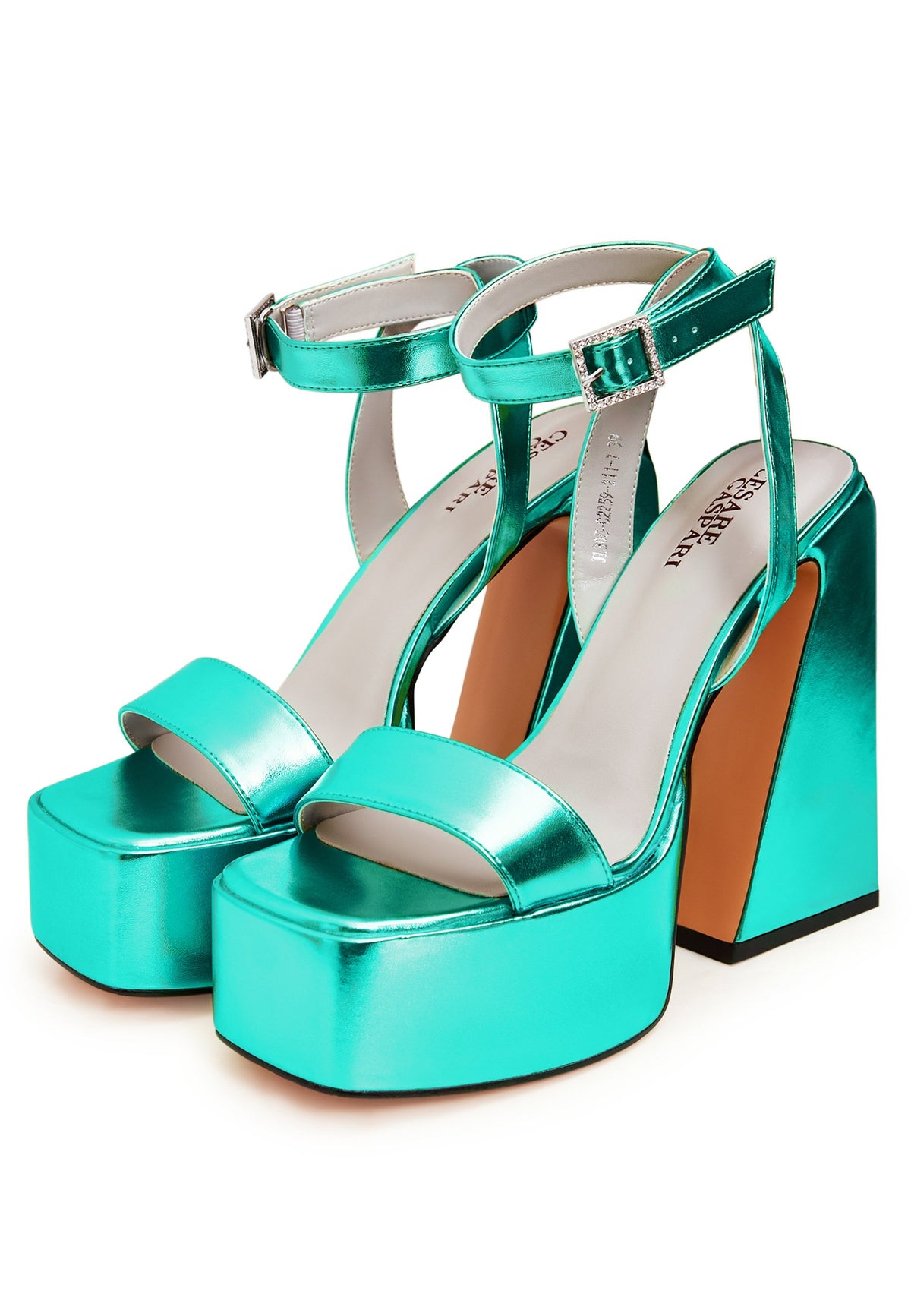 Elevated Elegance Sandals - Green