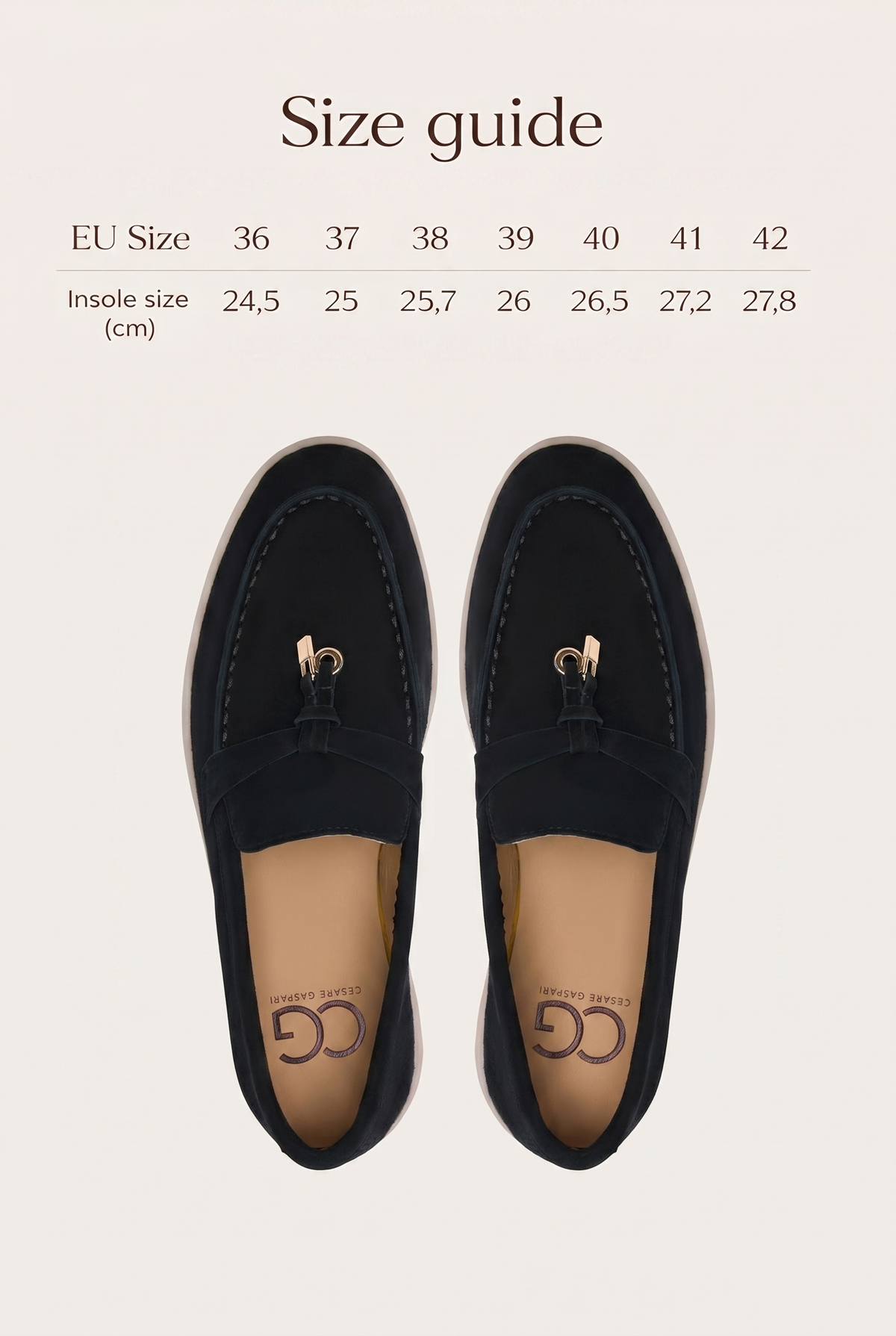 Mocasines de plataforma Aurelia - Negro
