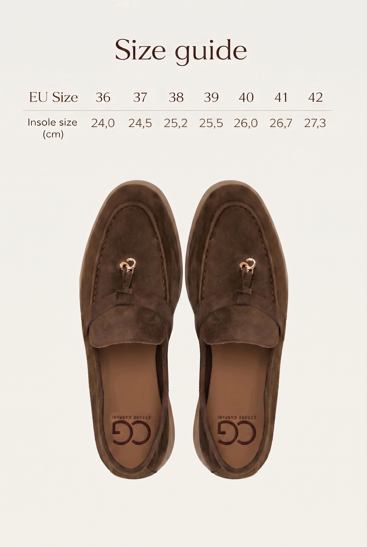 Platform Moccasins Aurelia - Dark Brown