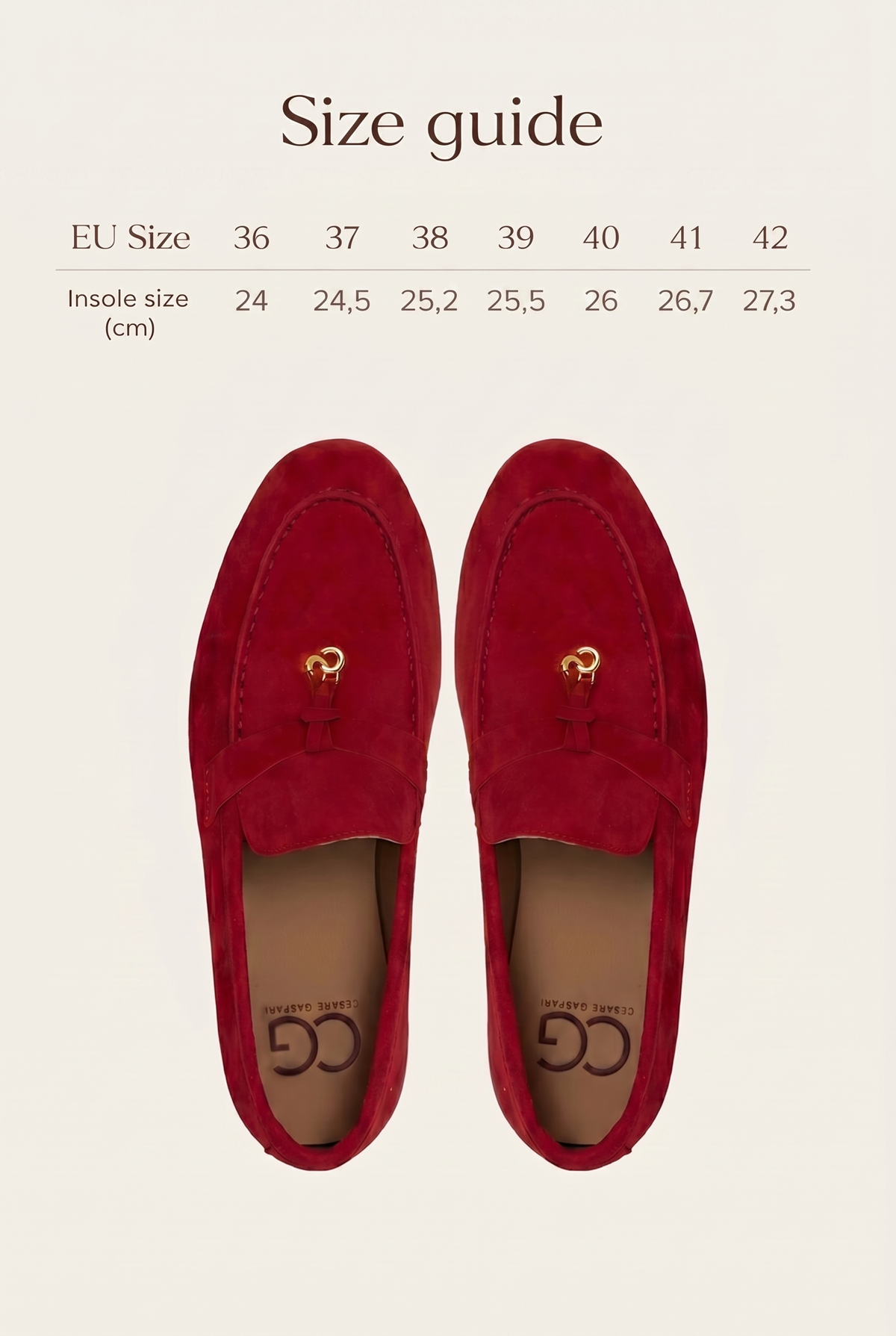 Platform Moccasins Aurelia - Red Wine