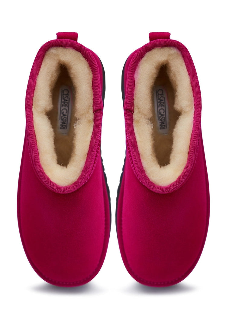 Bottes d'hiver en daim