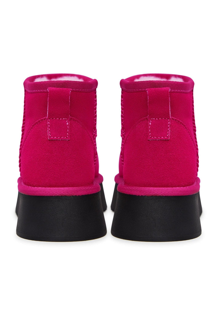 Bottes d'hiver en daim