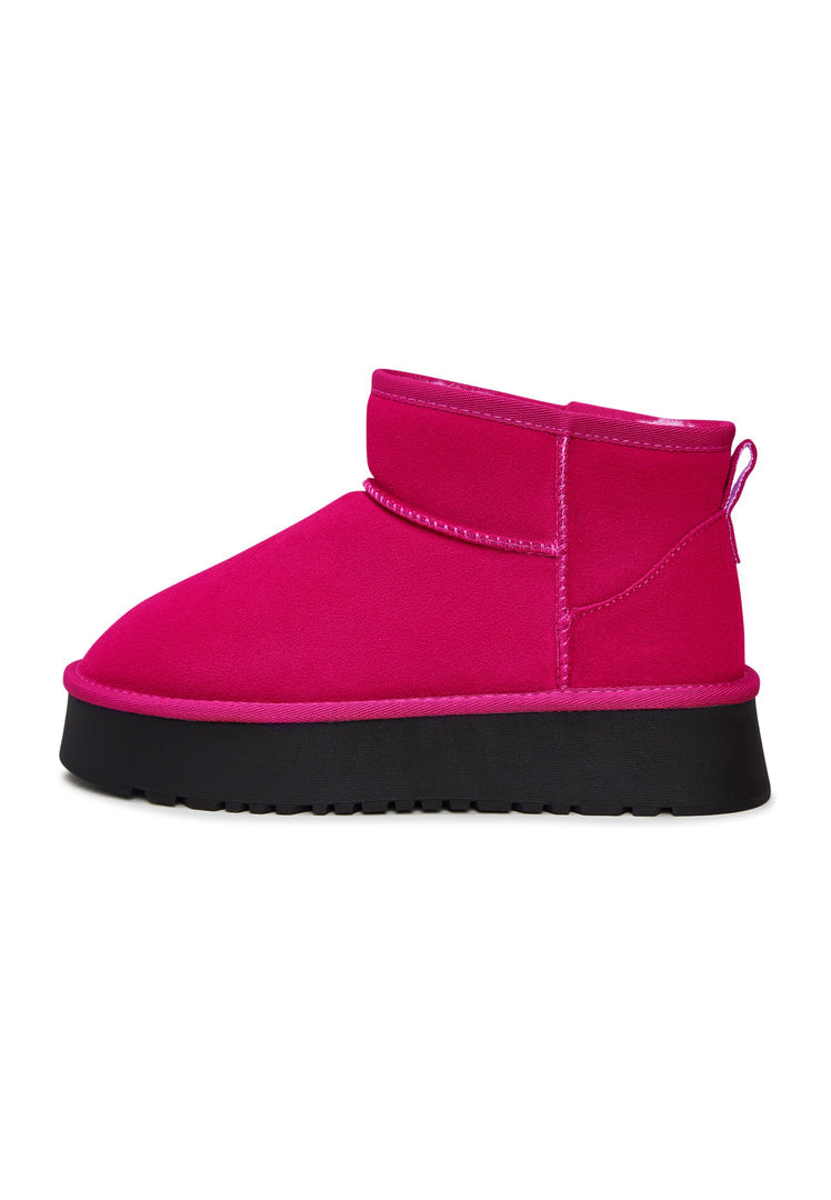 Bottes d'hiver en daim