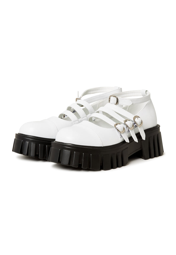 Loafers Mary Jane - Weiß