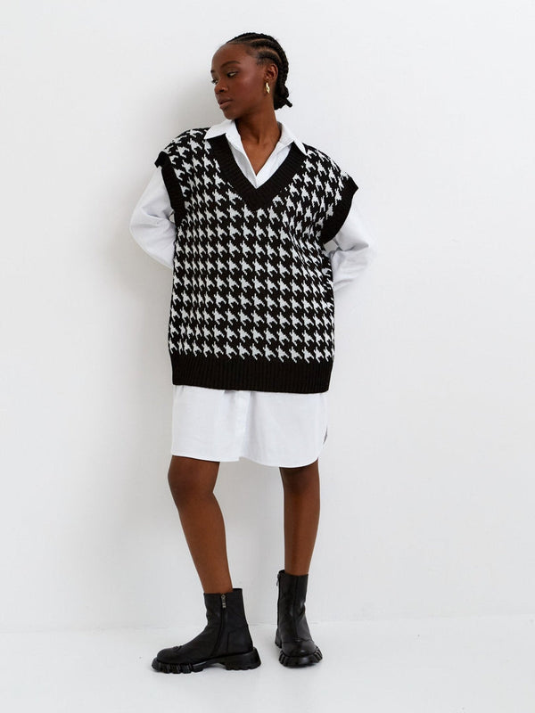 Läderstövlar med platt sula