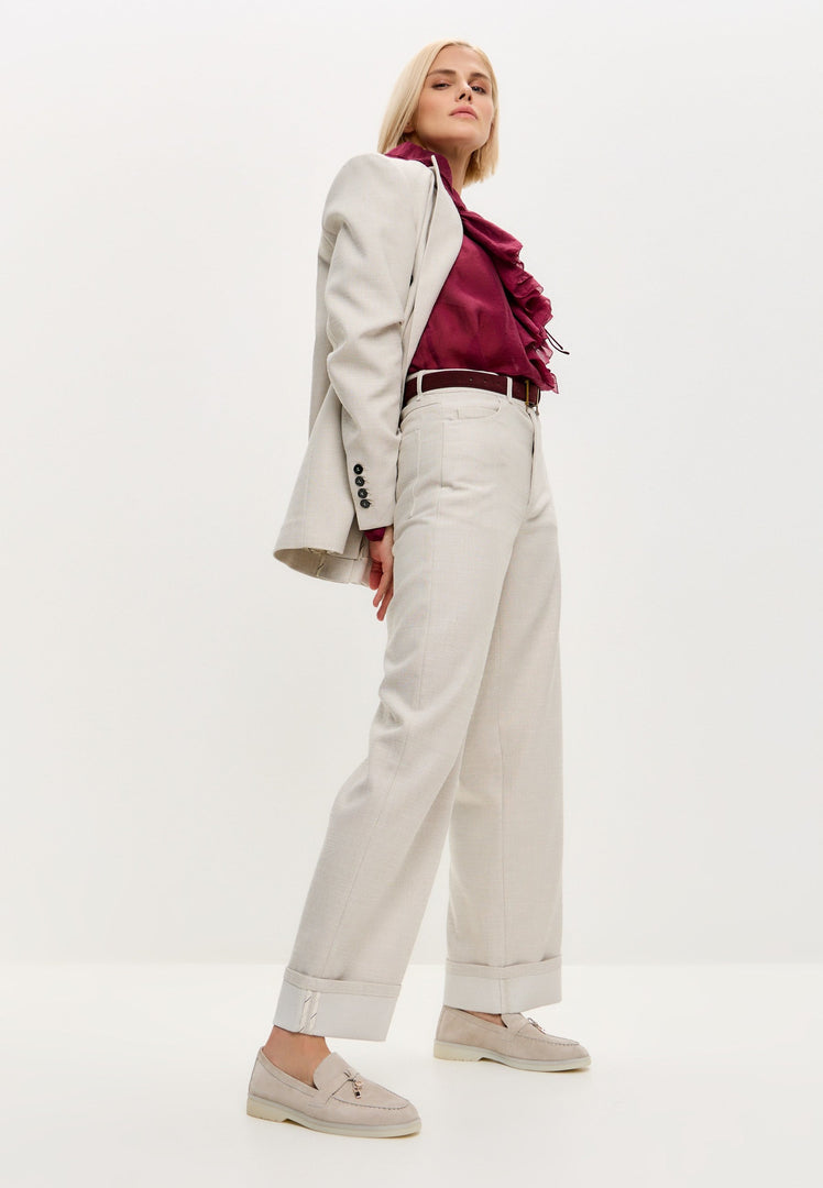 Platform Moccasins Aurelia - Ivory