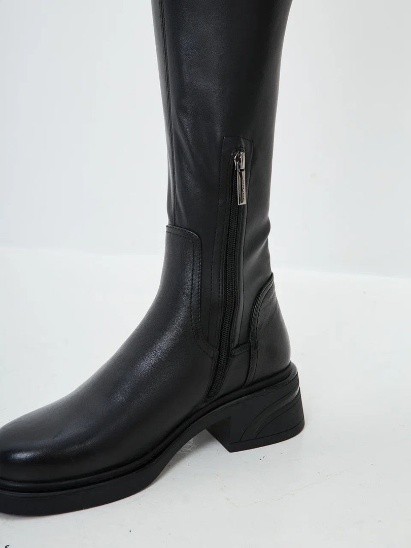 Suede Chic Over-the-Knee Boots