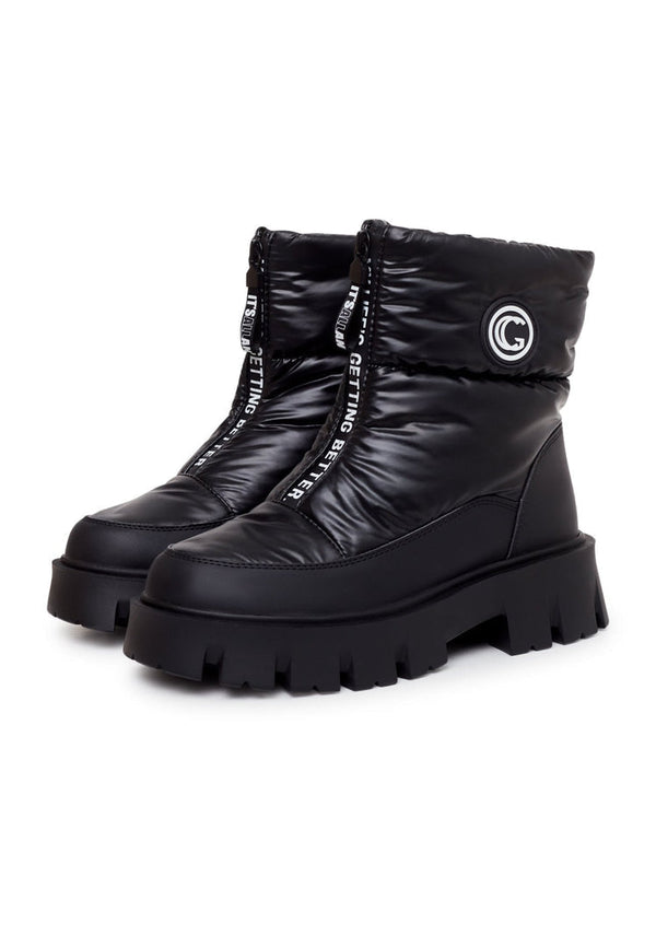 Cozy Chic Winter Boots - Black