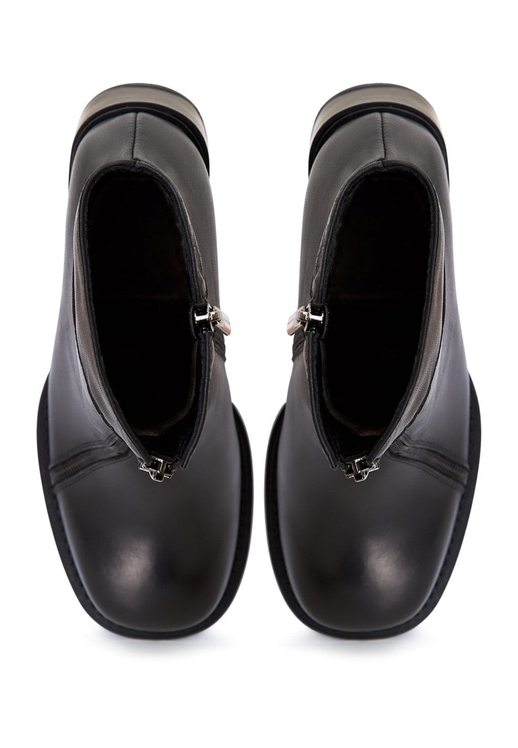 Classic Block Heel Ankle Boots