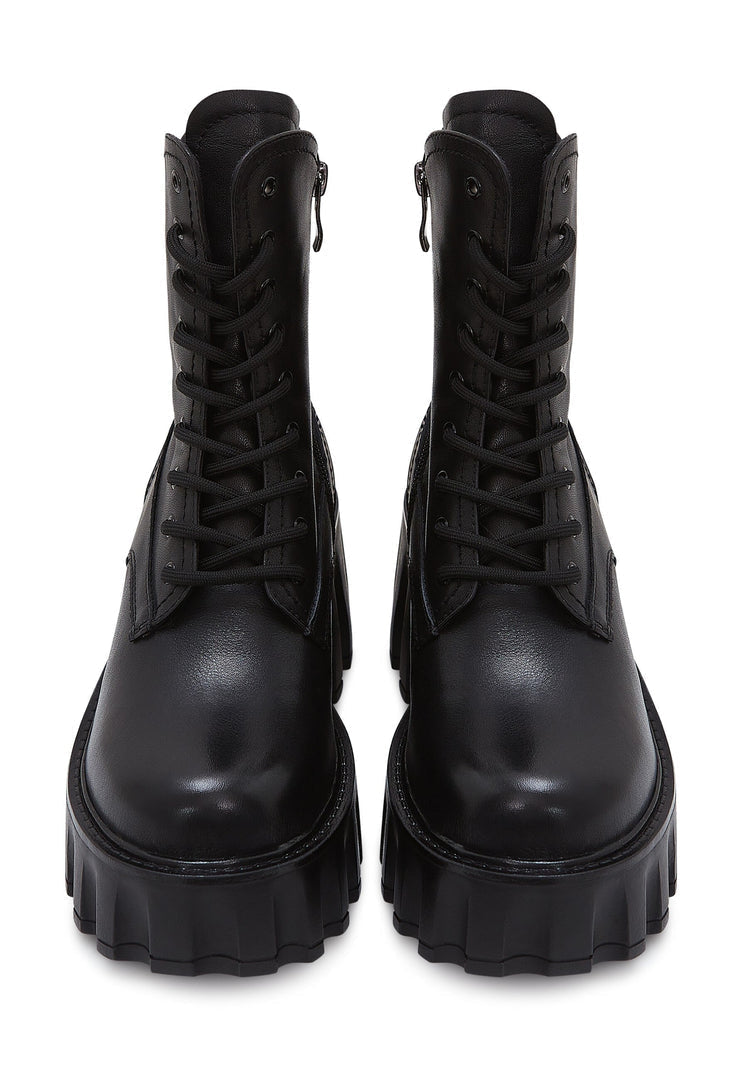Combat Platform Boots Lais - Black