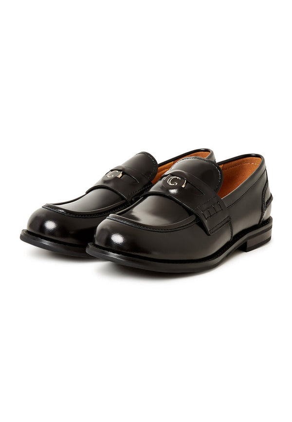 Mocasines con tacón Dinara - Negro