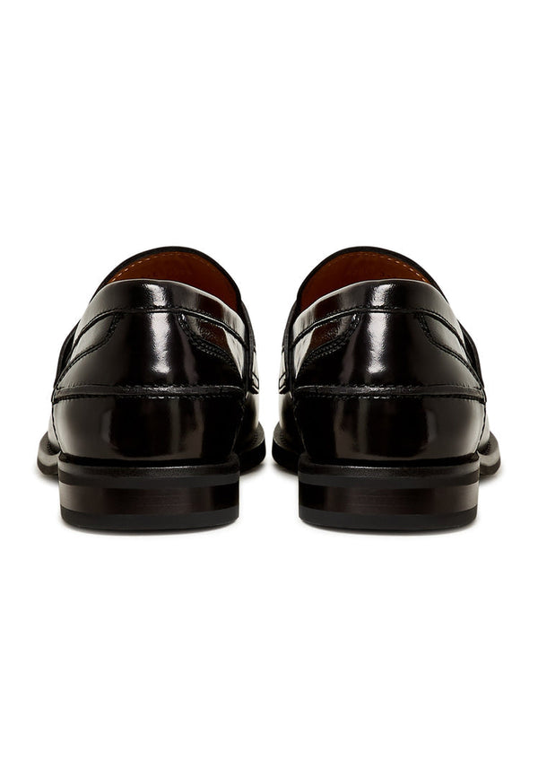 Mocasines con tacón Dinara - Negro