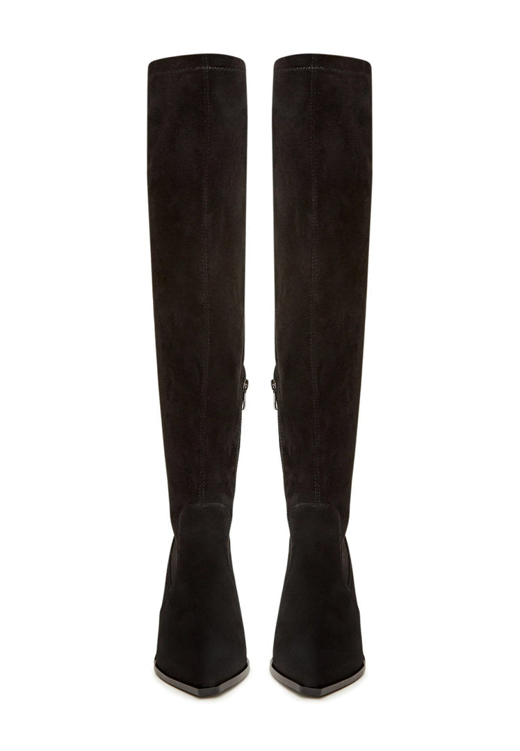 Suede Chic Over-the-Knee Boots