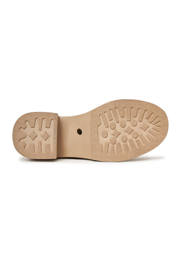 Lakleren Lace-Up Enkellaarsjes