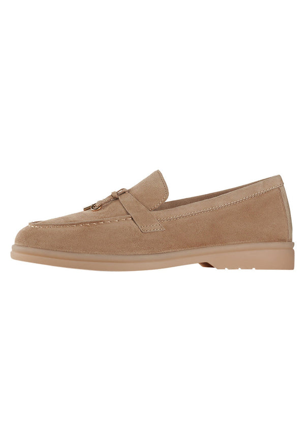 Platform Moccasins Aurelia - Light Beige
