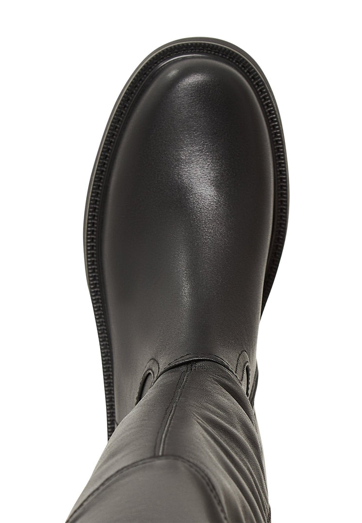 Lässige Stiefel mit Blockabsatz