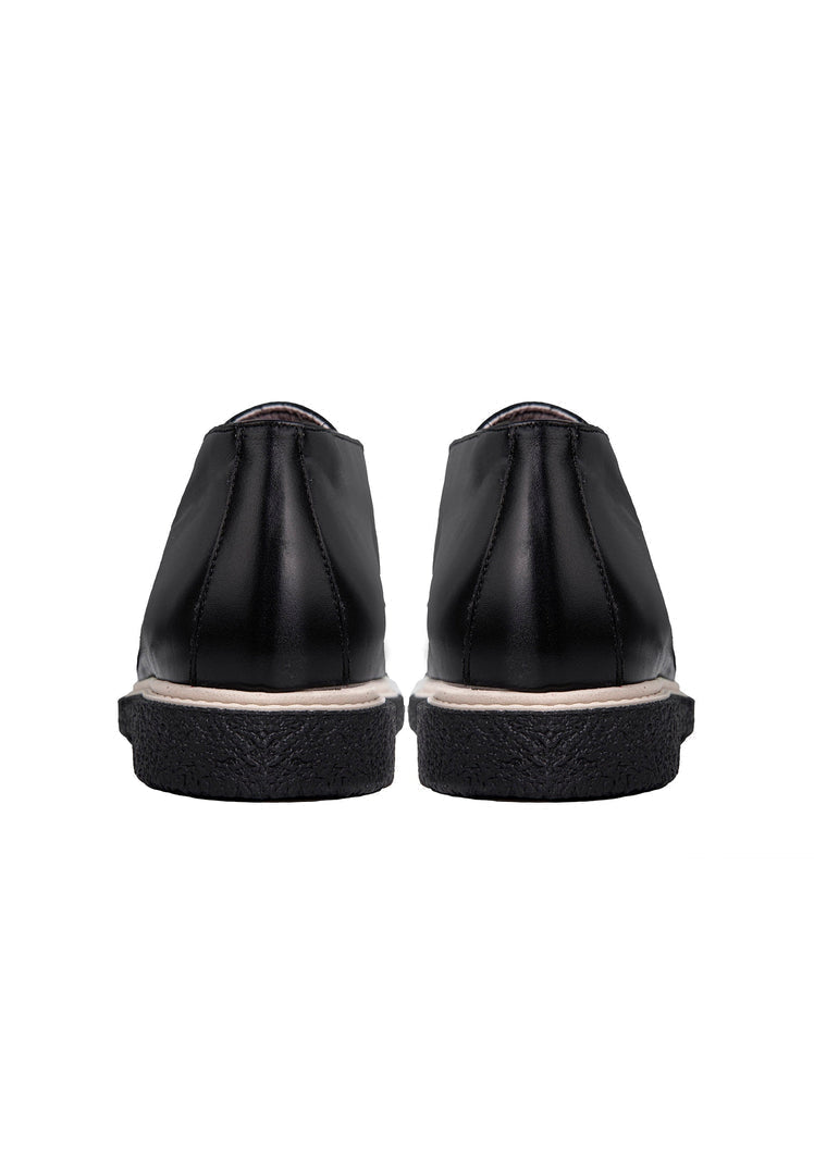 Slip-On Loafers - Black