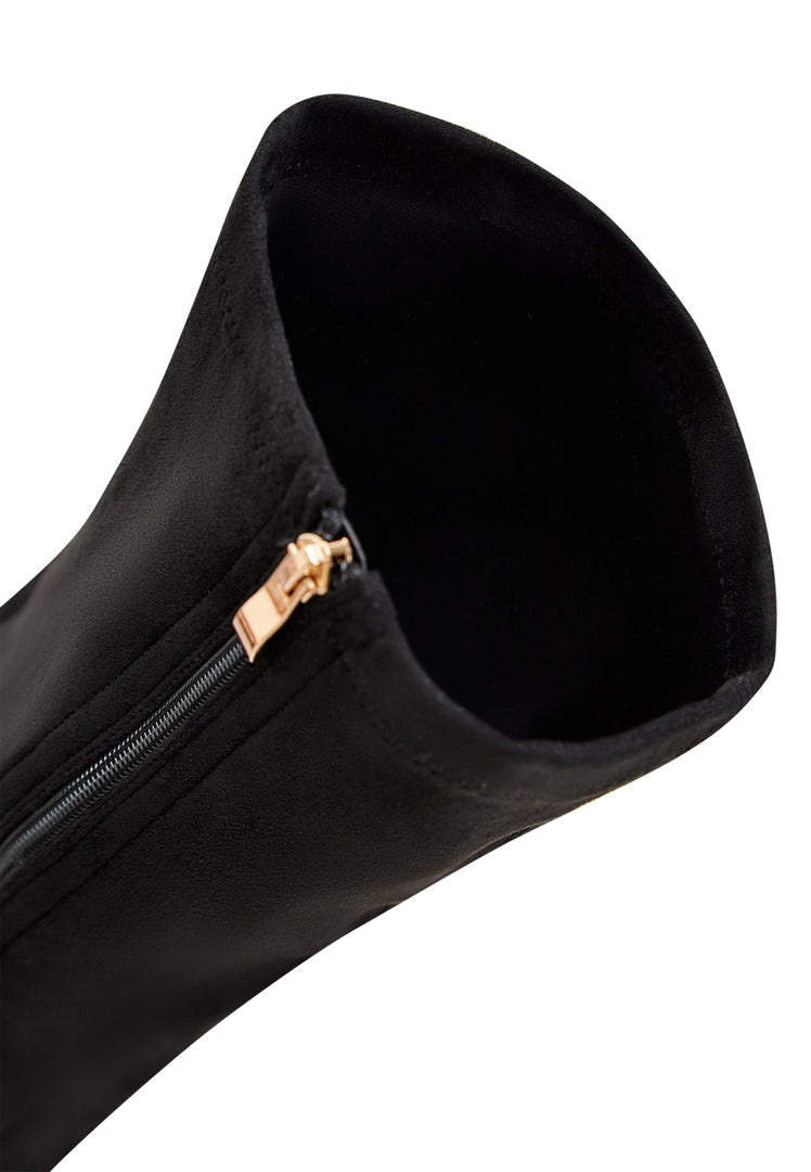 Luksus støvler i lårhøj ruskind