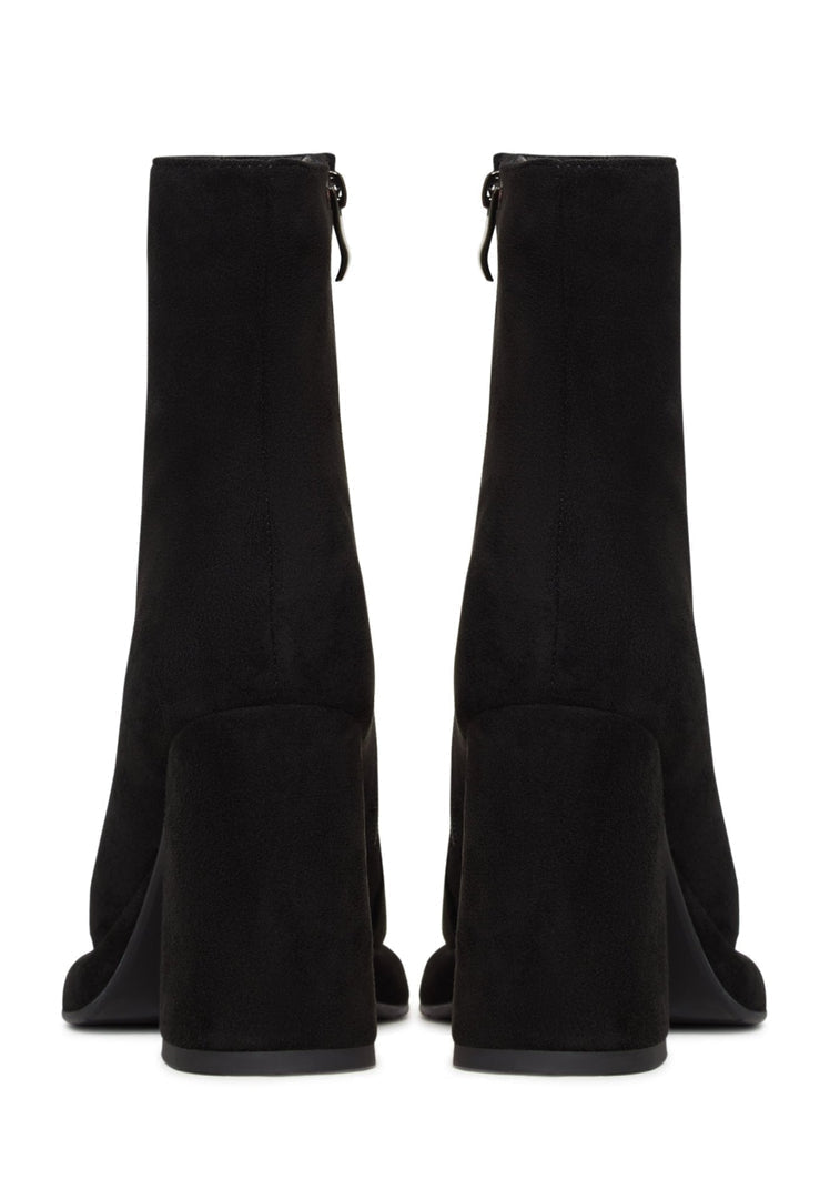 Stivaletti casual con tacco a blocco