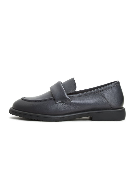 Blokhælede loafers Stephanie - Grå