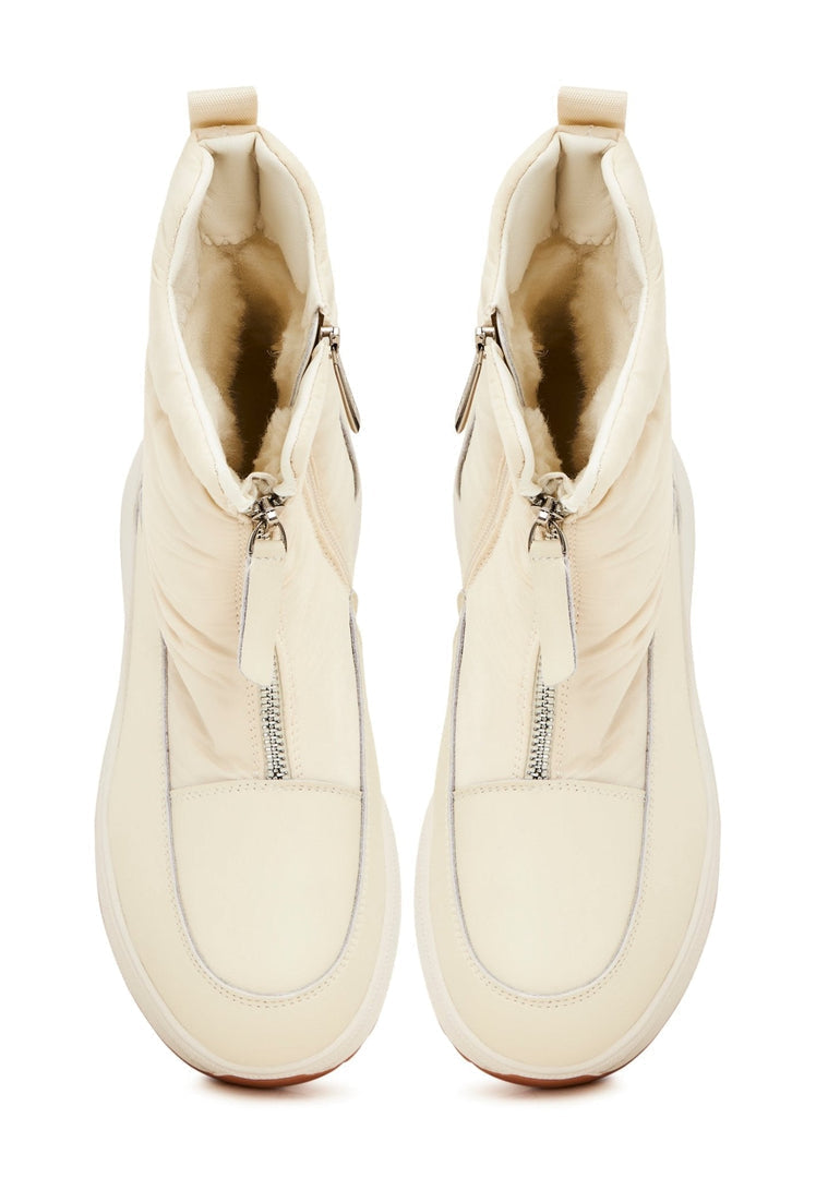 Vintervarme platformstøvler