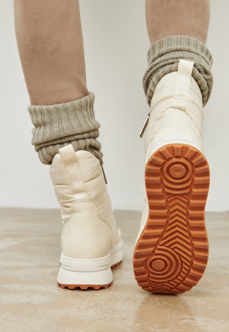 Vintervarme platformstøvler