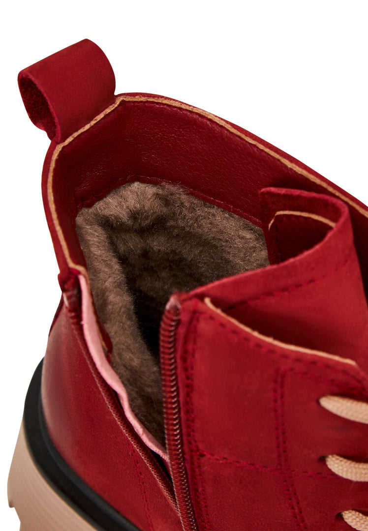 Lässige Plateau-Stiefeletten