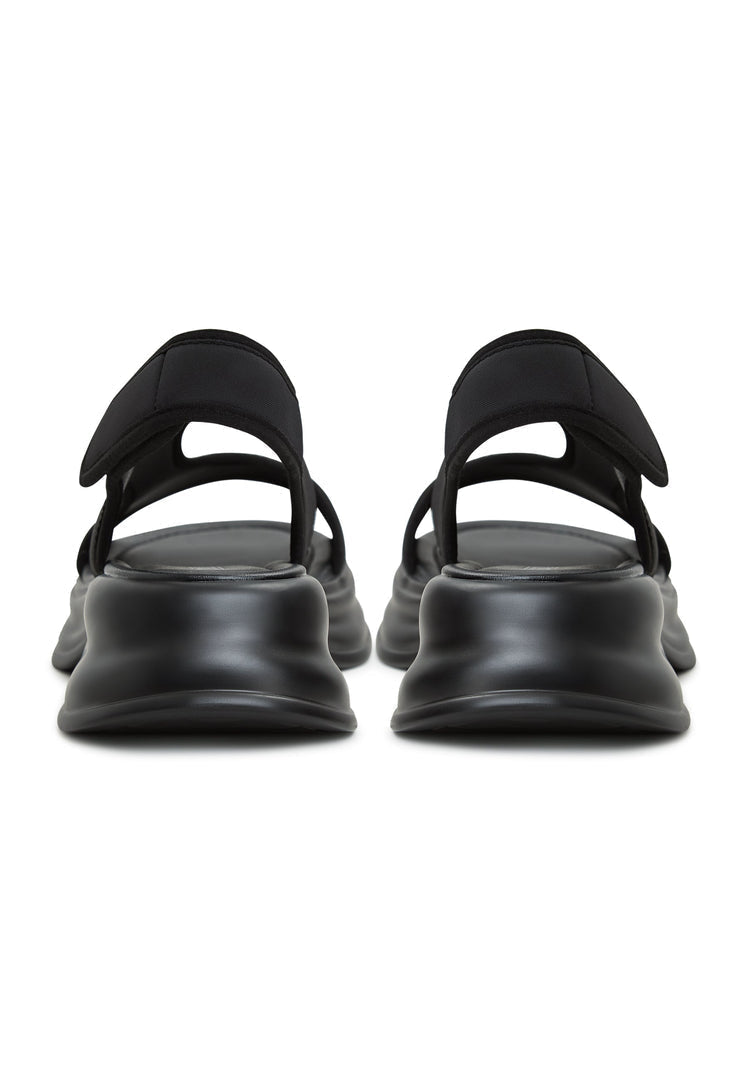 A pair of trendy platform sandals in a refreshing margarita green color, on sale. Buy these stylish platform sandals, Margarita online now!