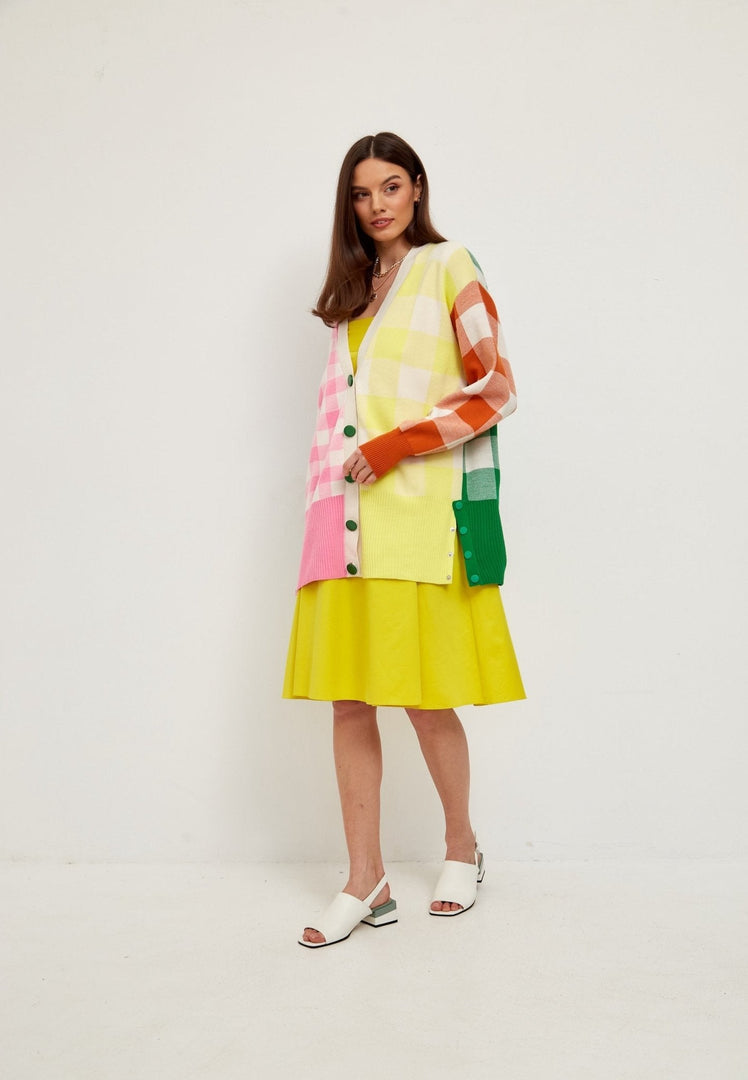 Leather Sqaure Heel Sandals