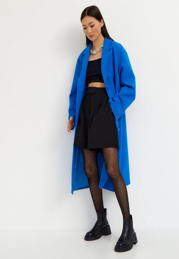 A close-up image of black platform Chelsea boots, perfect for women who love chunky footwear styles.