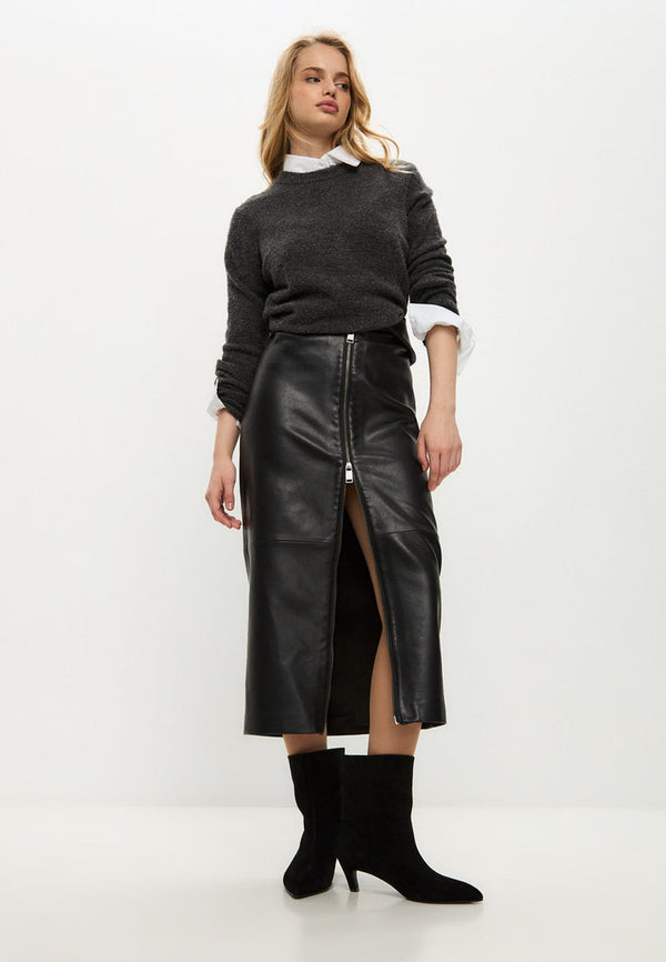 Kitten Heel Ankle Boots Dolly - Black