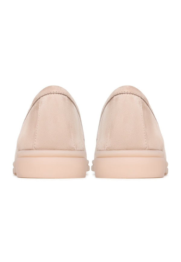 Zimowe mokasyny Aemilia - beżowe