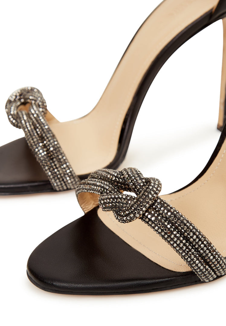 Sandalias de tacón Jewel - Negras