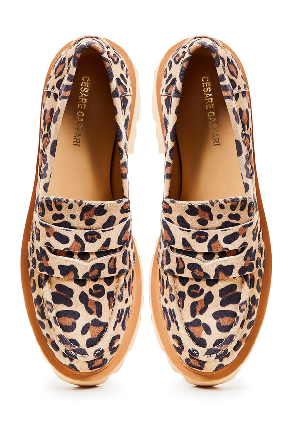 Mocasines de plataforma gruesos