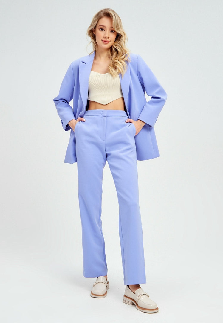 Block Heels Loafers - Beige