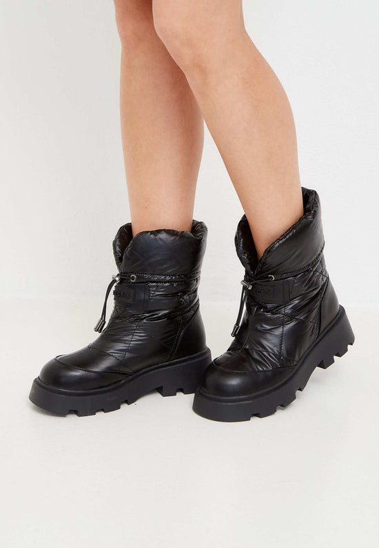 Bottes d'hiver matelassées - Noir