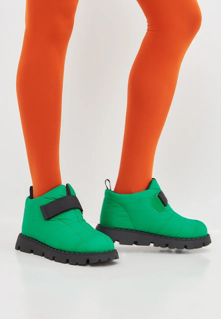 Botas de invierno de ante con forro de lana