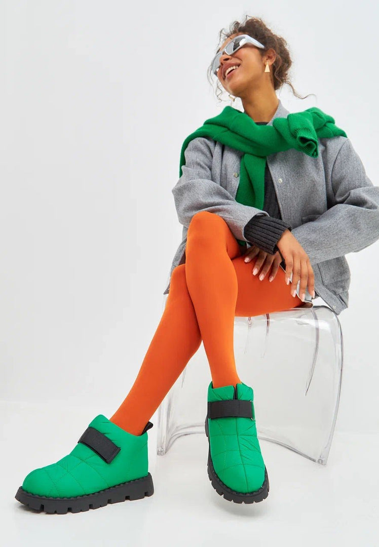 Botas de invierno de ante con forro de lana