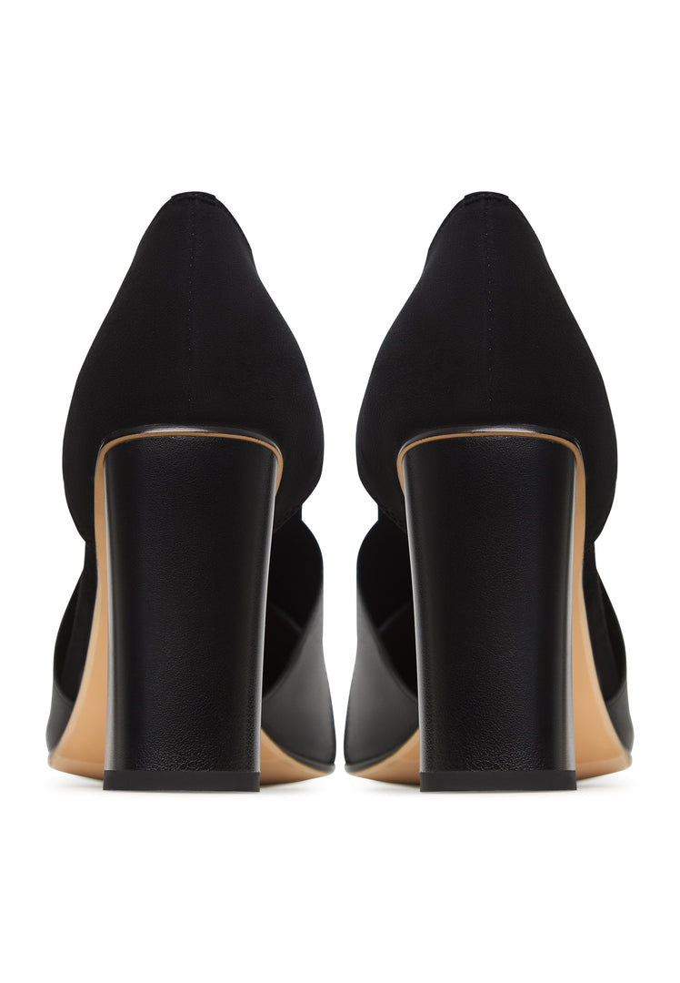 Strappy Block Heels Stassy - Black