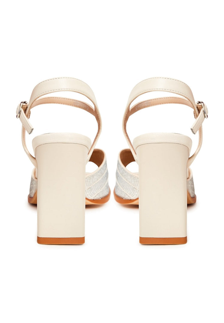 Open Tip Hooggehakte Sandalen